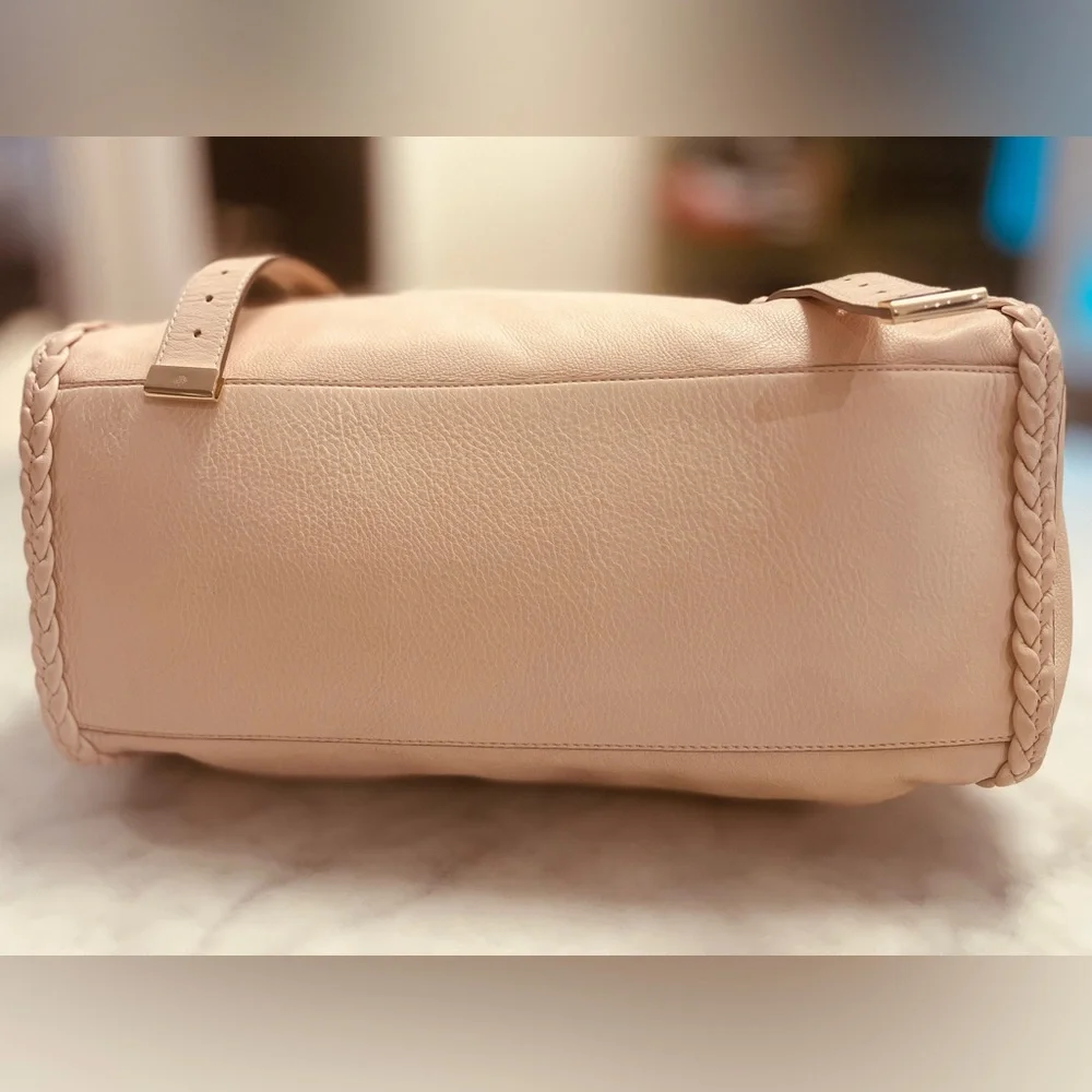 Mulberry Alexa Extra Large Blush Pink Leather Satchel & Crossbody Handbag - Picture 6 of 13